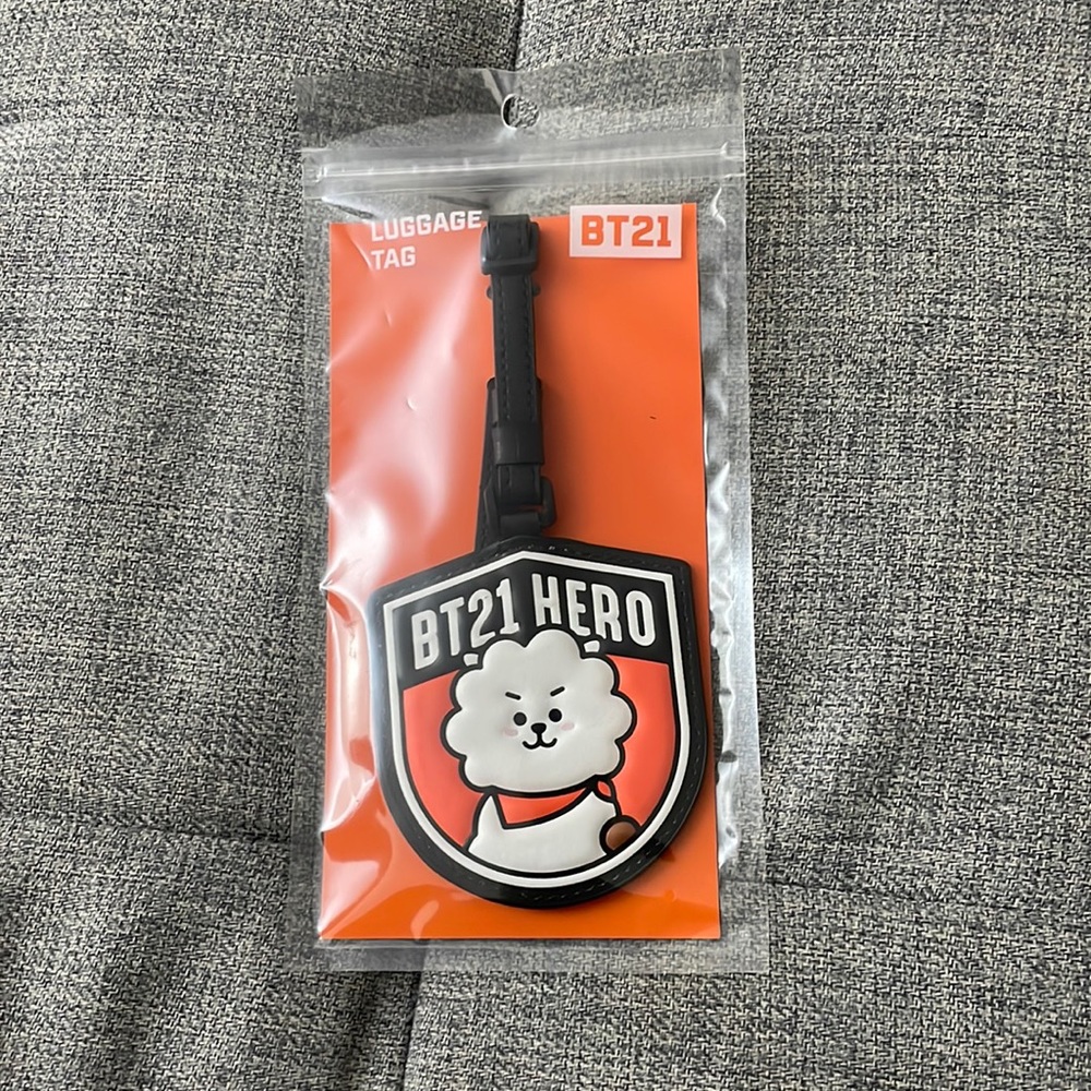 LINE FRIENDS BT21 Hero Luggage Tag